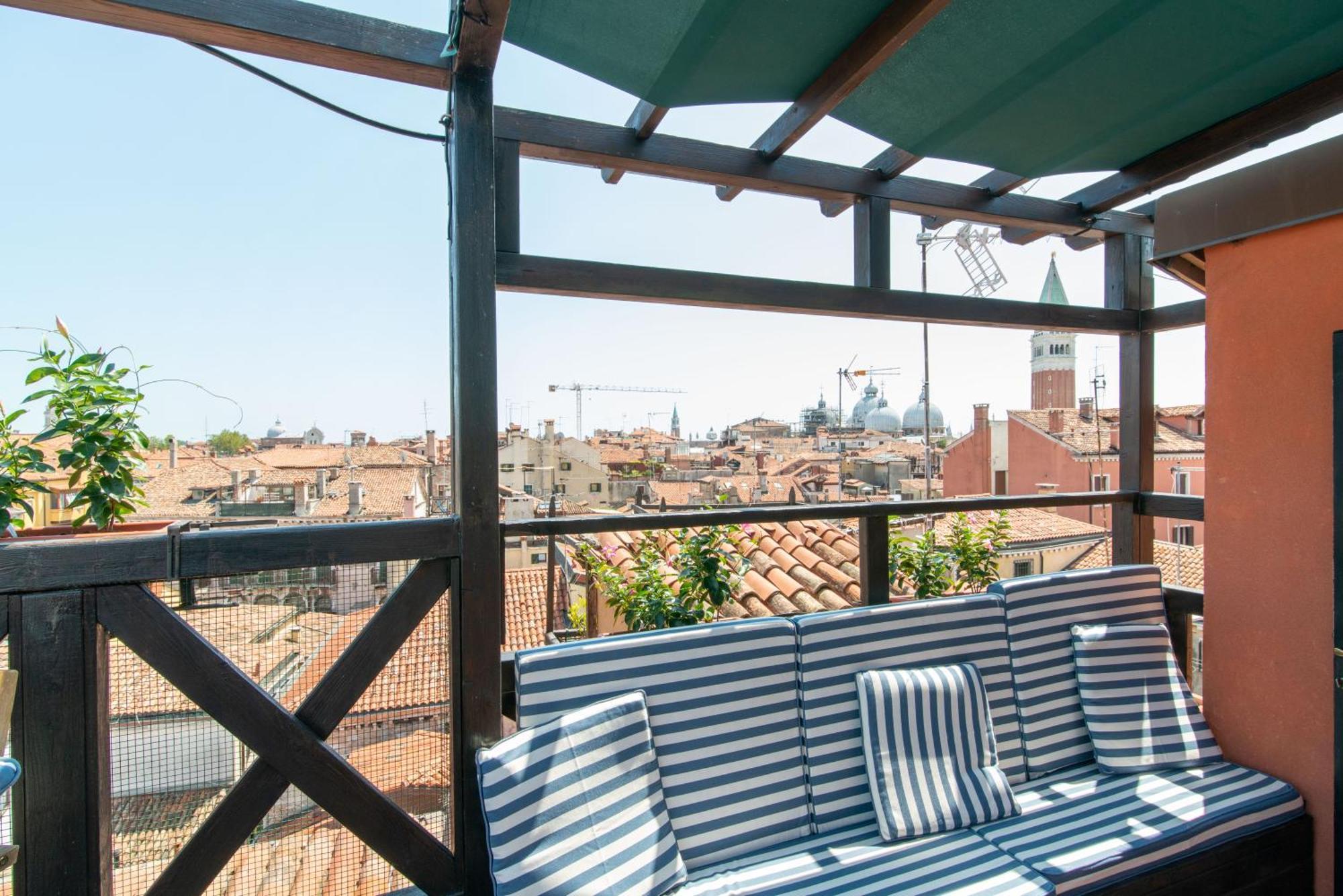 Penthouse With Rooftop Terrace And 360 Views Of Venice - Venice5Th Exterior photo
